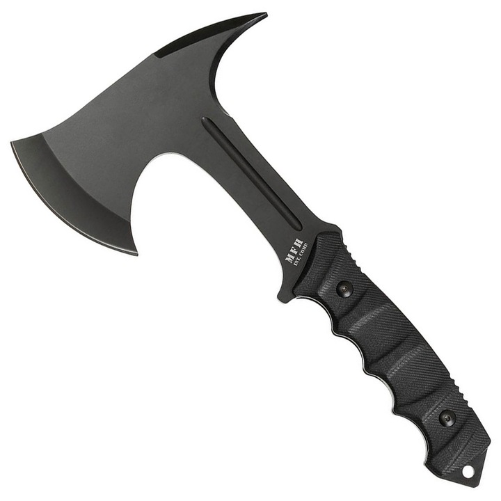 MFH Comox G10 Tomahawk fejsze, rozsdamentes acél, 26 cm, fekete