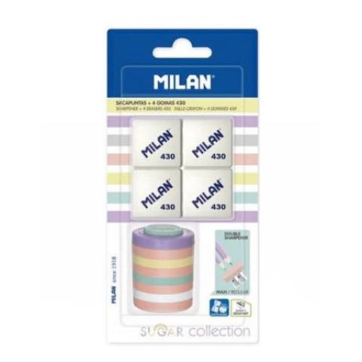Гумичка/острилка, Milan, Multicolor