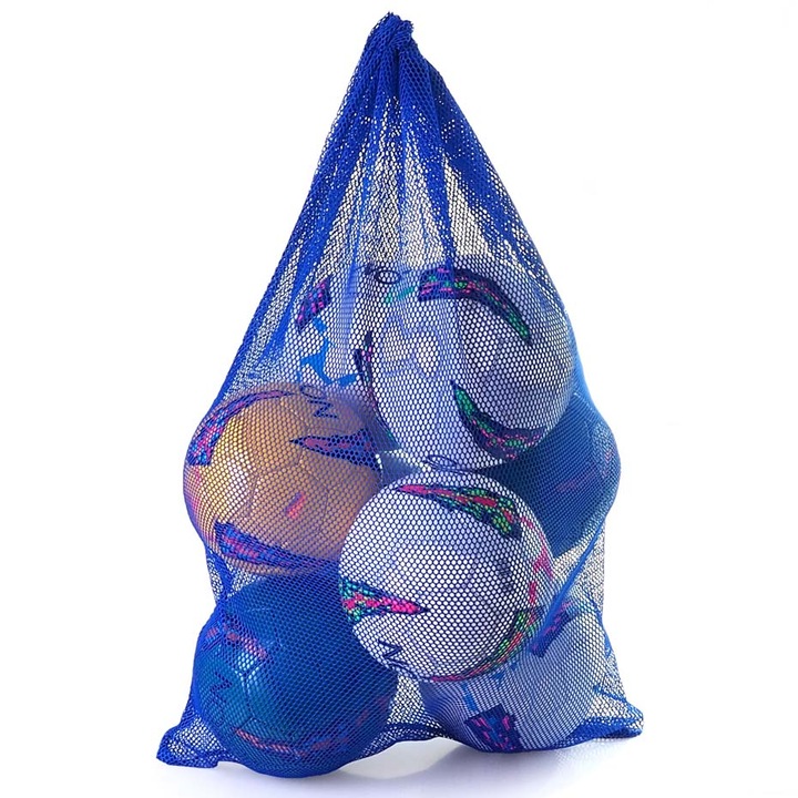 Háló 10 labdához, kék