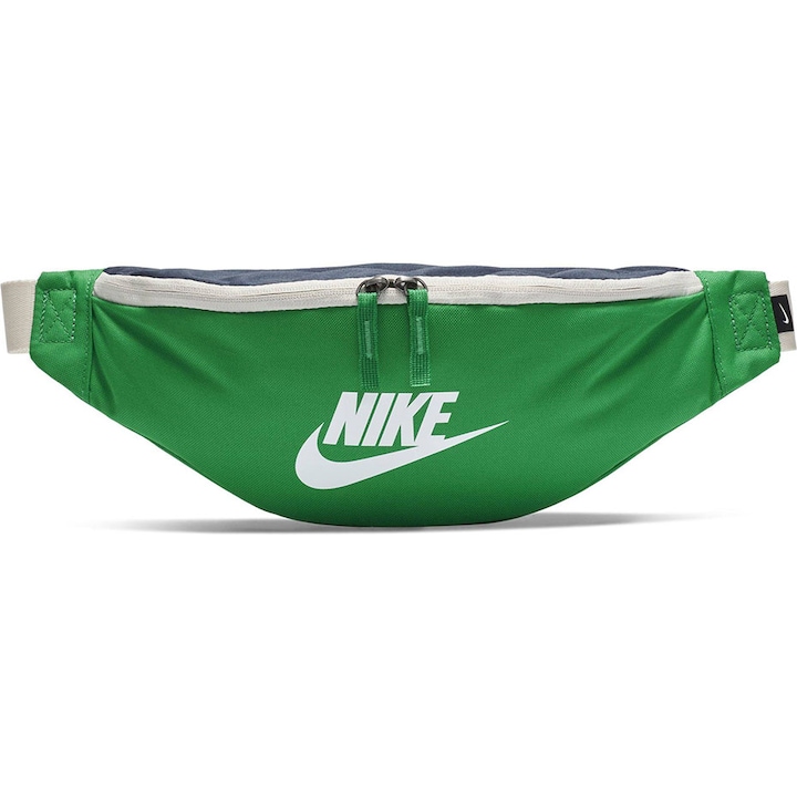 Спортна чанта, Nike, полиестер, 41 x 15 x 10 см, зелена