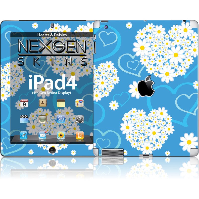 Husa tableta, Nexgen Skins, Pentru iPad 2/3/4, Efect 3D, Multicolor