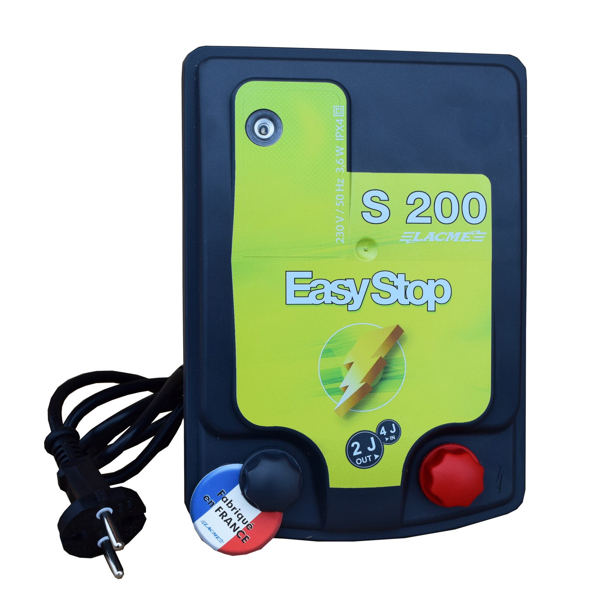 Aparat gard electric Lacme Easy Stop S100, 2 J, alimentare 220 V