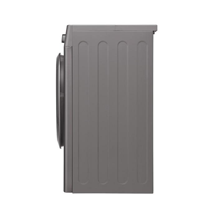 Masina de spalat rufe Slim LG F2J5WN7S, Direct Drive, 6.5 kg, 1200 RPM, Clasa A+++, 45 cm, Argintiu