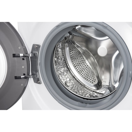 Masina de spalat rufe Slim LG F2J5WN4W, Direct Drive, 6.5 kg, 1200 RPM, Clasa A+++, 45 cm, Alb