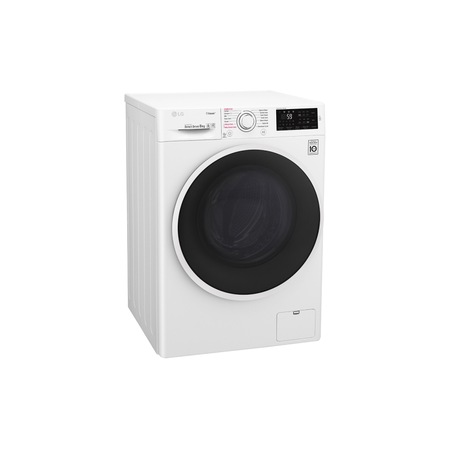 Masina de spalat rufe LG F4J6TY0W, Direct Drive, SpaSteam, 8 kg, 1400 RPM, Clasa A+++, 60 cm, Alb