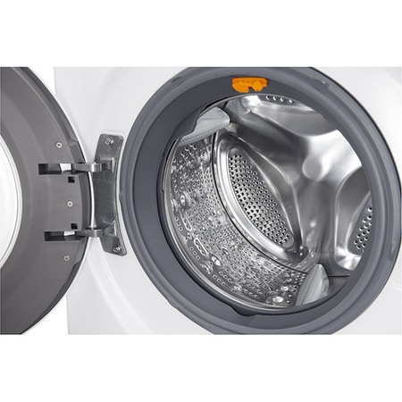 Masina de spalat rufe LG F4J7TY1W, 8 kg, 1400 RPM, Direct Drive, SpaSteam, Turbowash, Wifi, Clasa A+++ , 60 cm, Alb