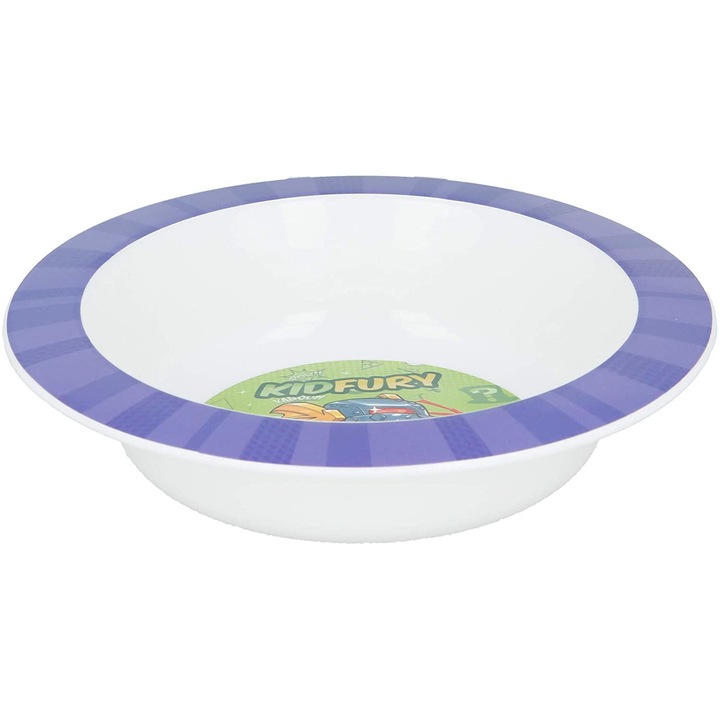 Bol copii, Super Zings, Plastic, Multicolor