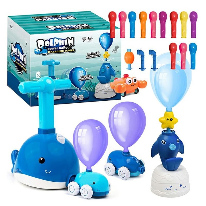 Lansator masini, Plastic, 3ani+, Multicolor