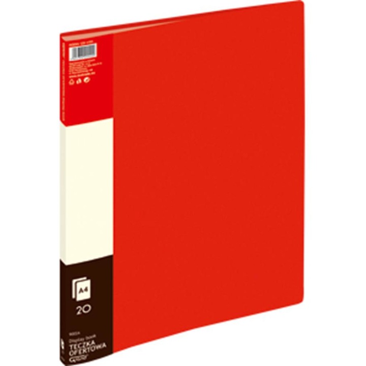 Dosar documente, Grand, A4, Rosu