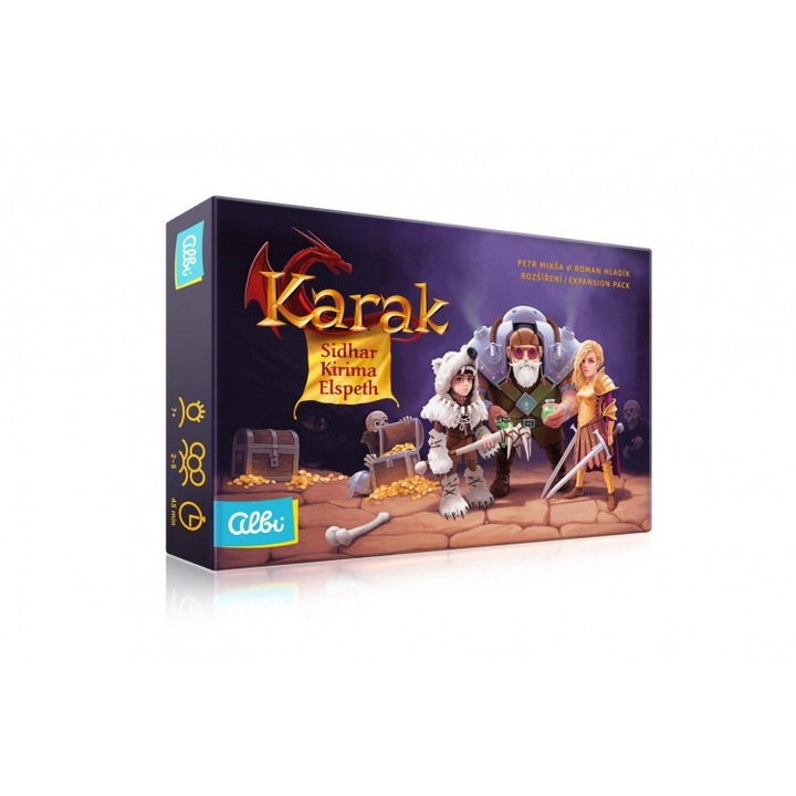 Karak - minidodatek: Sidhar, Kirima & Elspeth [ZABAWKA]