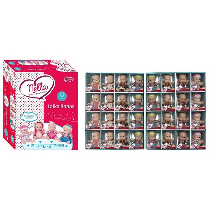 ND39_389646 -MC NELLA DOLL 12CM 127-A DISP 32/192/384