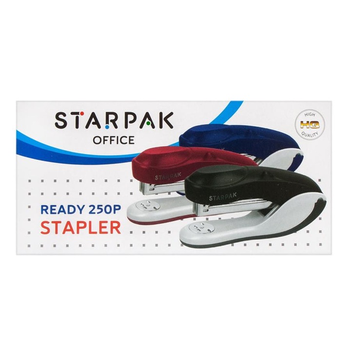 Капсатор Starpak, модел 16K, гранат, капацитет 16 листа, за телчета 24/6-26/6