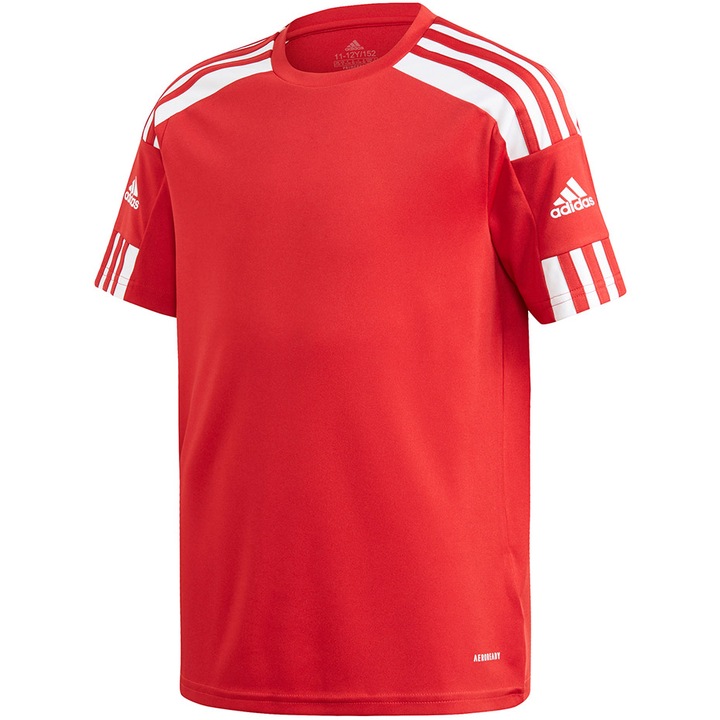 Детска тениска, Adidas, Полиестер, Червена, 164 см