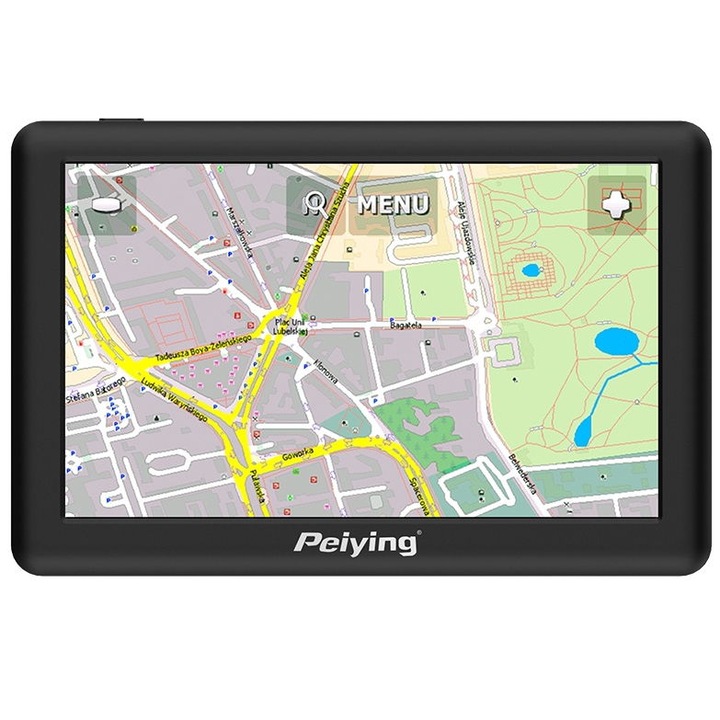 Navigator GPS model PY-GPS5015 + Harta, Peiying, Windows CE 6.0, 5'', Negru