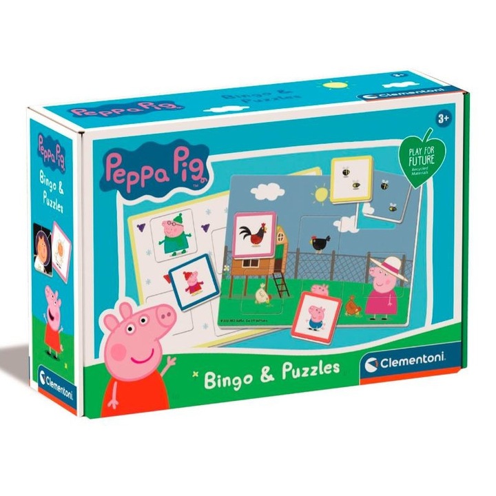 Игра на бинго прасето Пепа