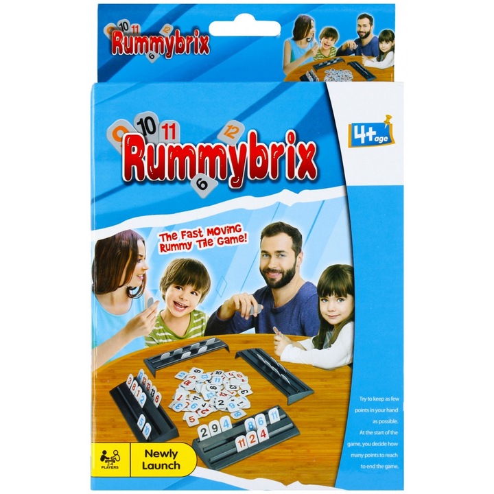 JOC LOGIC RUMMY/REMI, 707 GAMES, 16X24X5