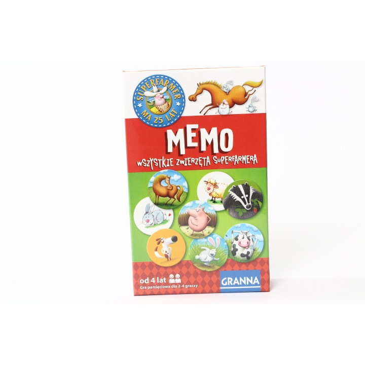 Игра Memo, Всички селскостопански животни, 00262