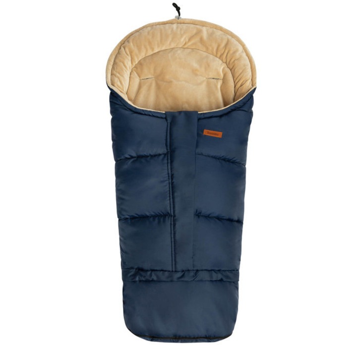 Sac de dormit universal pentru carucior de iarna Minky Navy