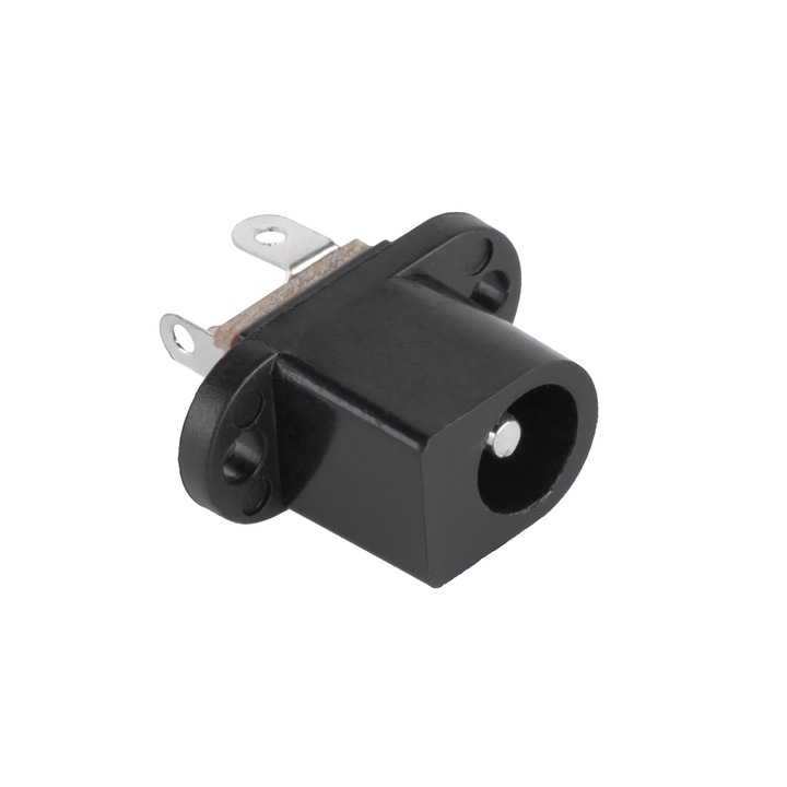 Щепсел DC 2.1/5.5, Cabletech, черен