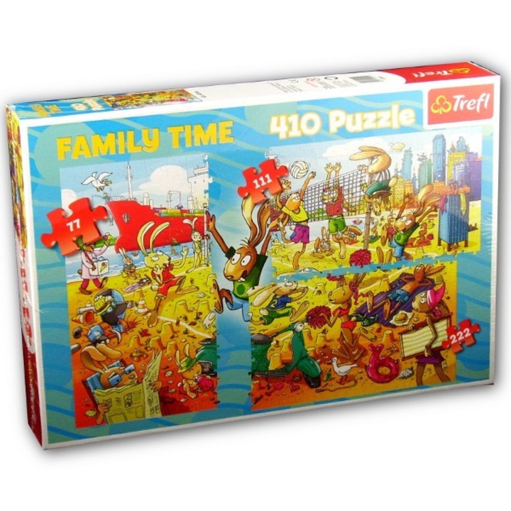 Семеен пъзел, Trefl, 410 части, Многоцветен