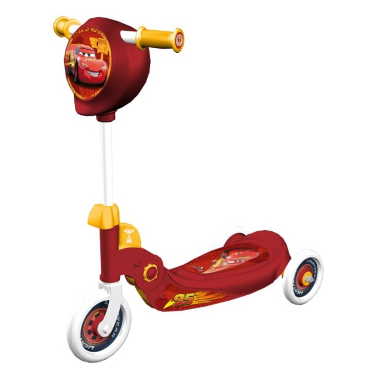 3 kerekű roller, Mondo, 20 kg, 3 év+, Piros