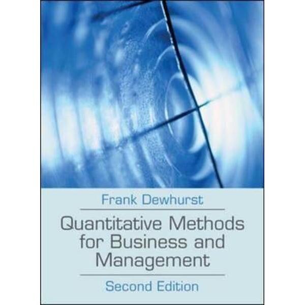 Quantitative methods for business and management emag ro