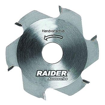 Disc circular pt. imbinat dibluri plate (biscuiti) din lemn 100mm Raider Disc circular pt. imbinat dibluri plate (biscuiti) din lemn 100mm Raider