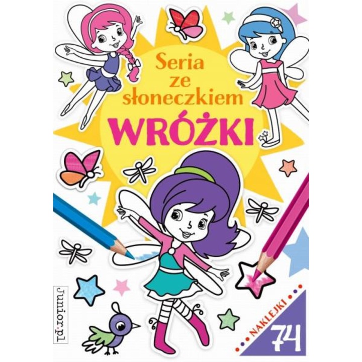 Книжка за оцветяване Серия Слънчогледи, Фея