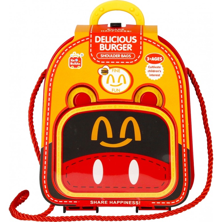 Кухненски комплект, Mega Creative, Пластмасов, Червен