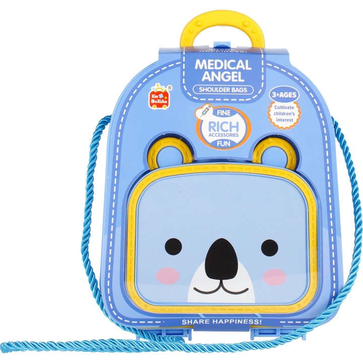 Trusa medicala pentru copii, 16x20x8 cm, 3+