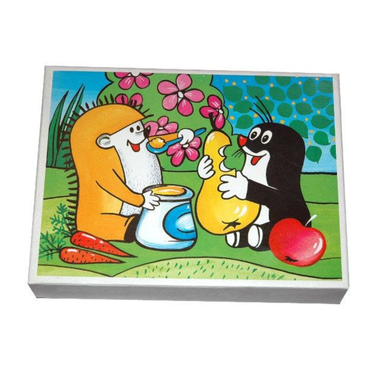 Puzzle, 17 x 12,5 x 4,5 cm, többszínű