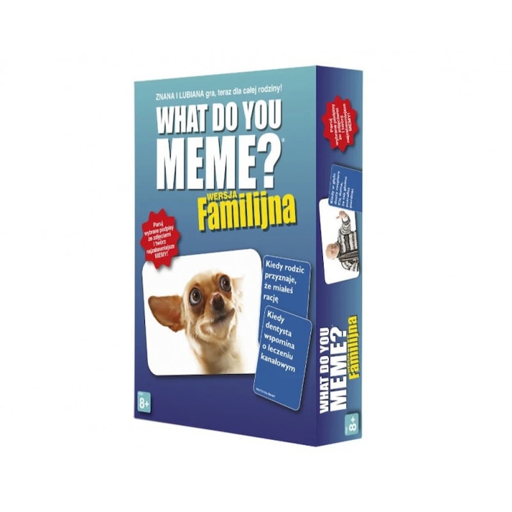 Настолна игра Meme, Картон/Пластмаса, Многоцветен