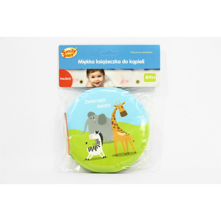 Książeczka do kąpieli Zwierzęta świata