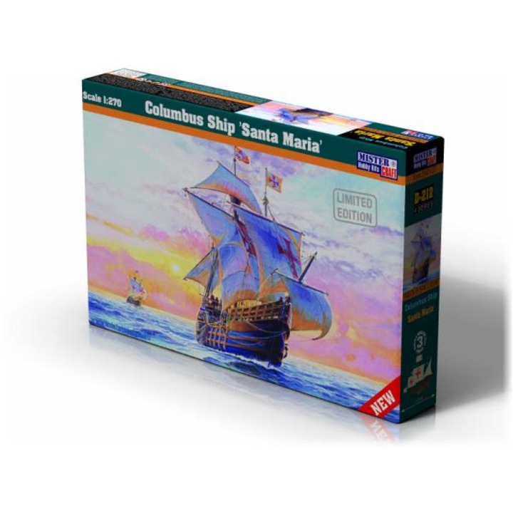 Set creativ, Columbus Ship Santa Maria, 1:270, Multicolor