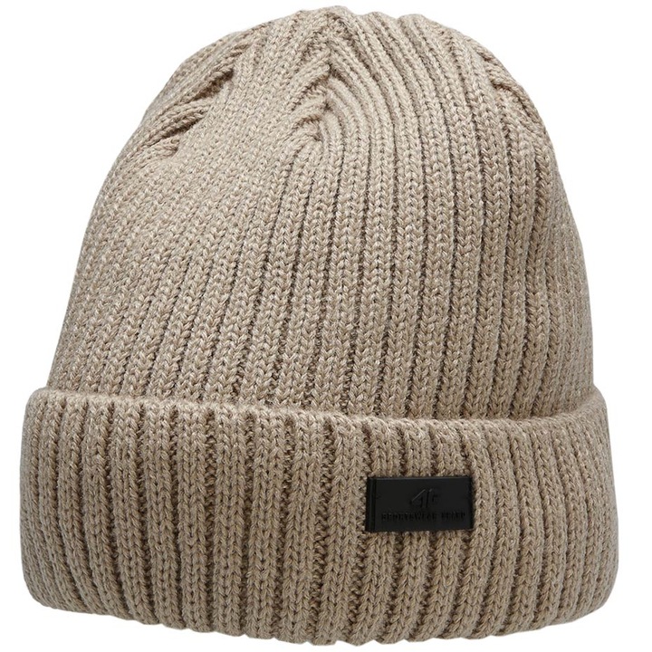 Мъжка шапка Tres, модел H4Z22 CAM009 82S, 100% акрил, цвят jasny braz, размер ML (52-60см)