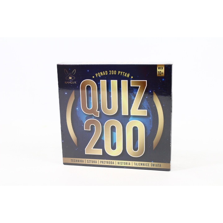 Társasjáték Quiz 200, Kenguru, Karton/Műanyag, 10 év felett, Többszínű