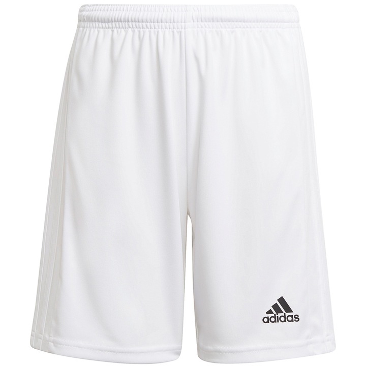 Pantaloni scurti copii Adidas, Squadra 21, Alb, 164cm