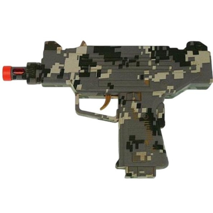 Pusca cu vibratie, 22 cm, Multicolor