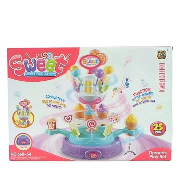 Interaktív játék gyerekeknek, Pro Kids, Hanggal, Műanyag, Többszínű