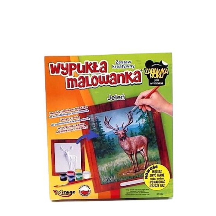 Carte de pictat Cerb, Mirage, 5 ani+