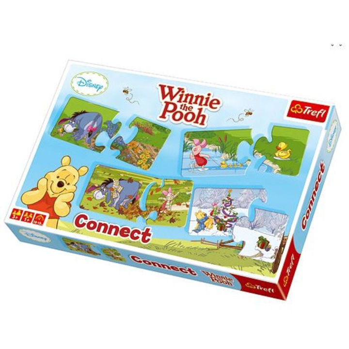 Пъзел Мечо Пух, Trefl, 12 части, Многоцветен