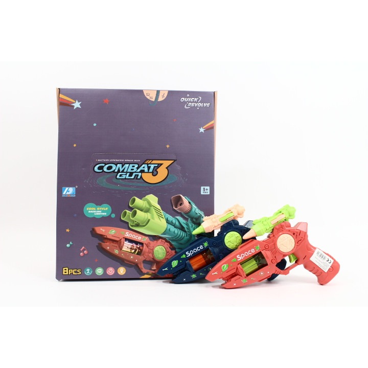 Set pistol cu limini, 8 buc