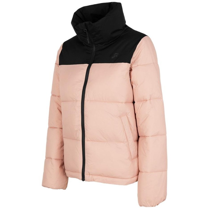 Дамско яке, 4F, полиестер, размер M, розово/черно