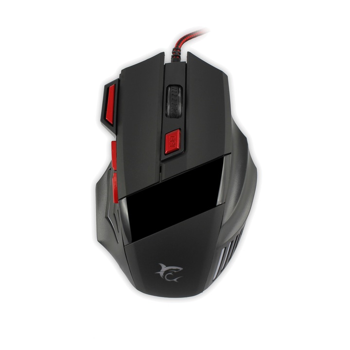 Геймърска мишка White Shark Marcus GM-1606BL, 4800dpi, черна