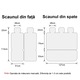Set huse Scaun Auto Universale Flexzon, Negru/ Gri, 9 buc