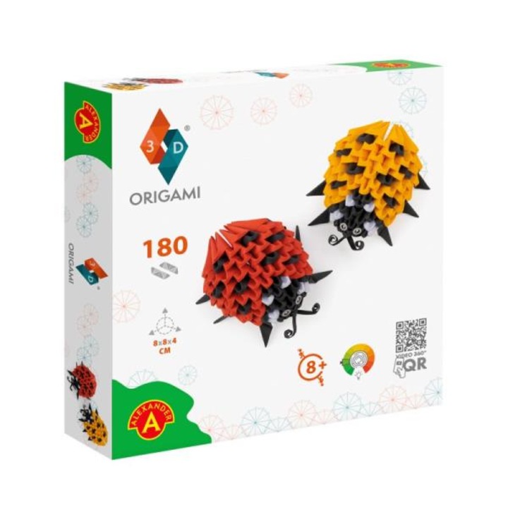ND17_ZB-150941 Оригами 3D - Калинки / Ladybugs 2568 АЛЕКСАНДЪР