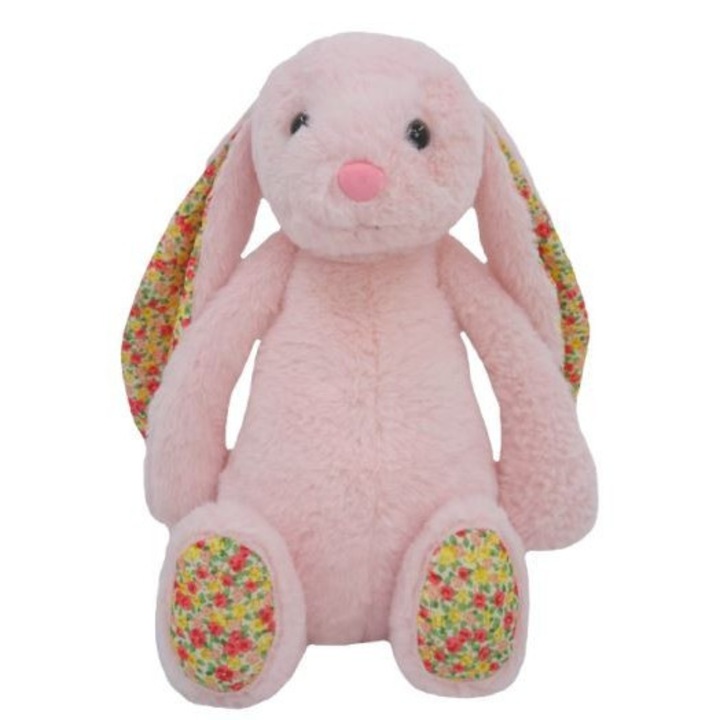 Плюшена играчка, Модел Заек, 35 см, Розов