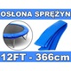 Trambulintartozék, PVC, kék