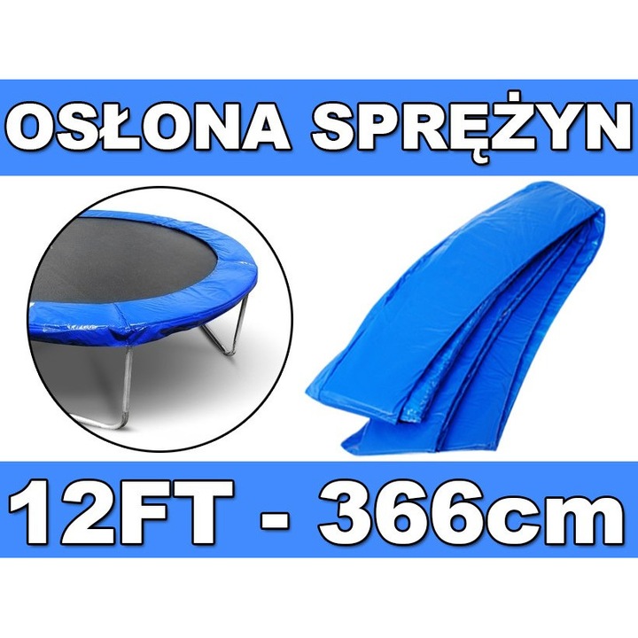 Trambulintartozék, PVC, kék