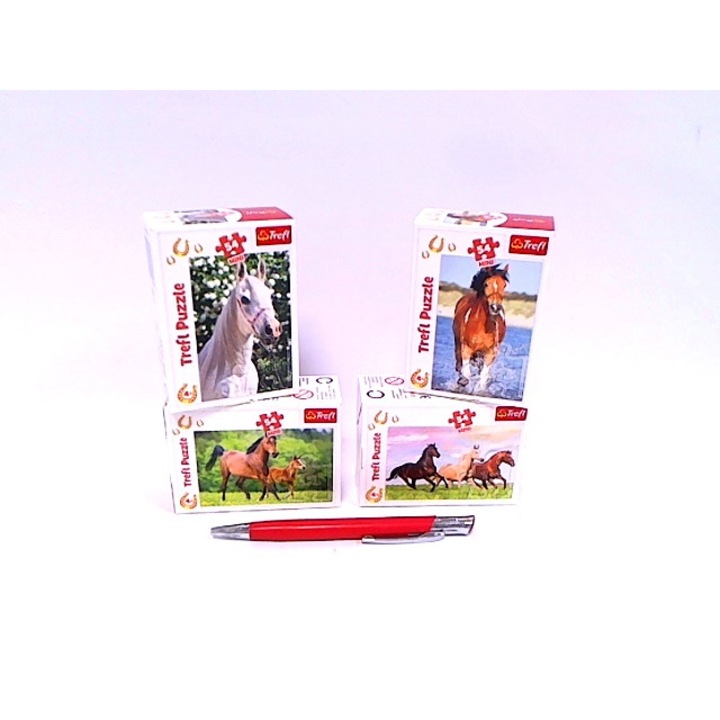 PUZZLE 54 MINI, A lovak világa, 54193